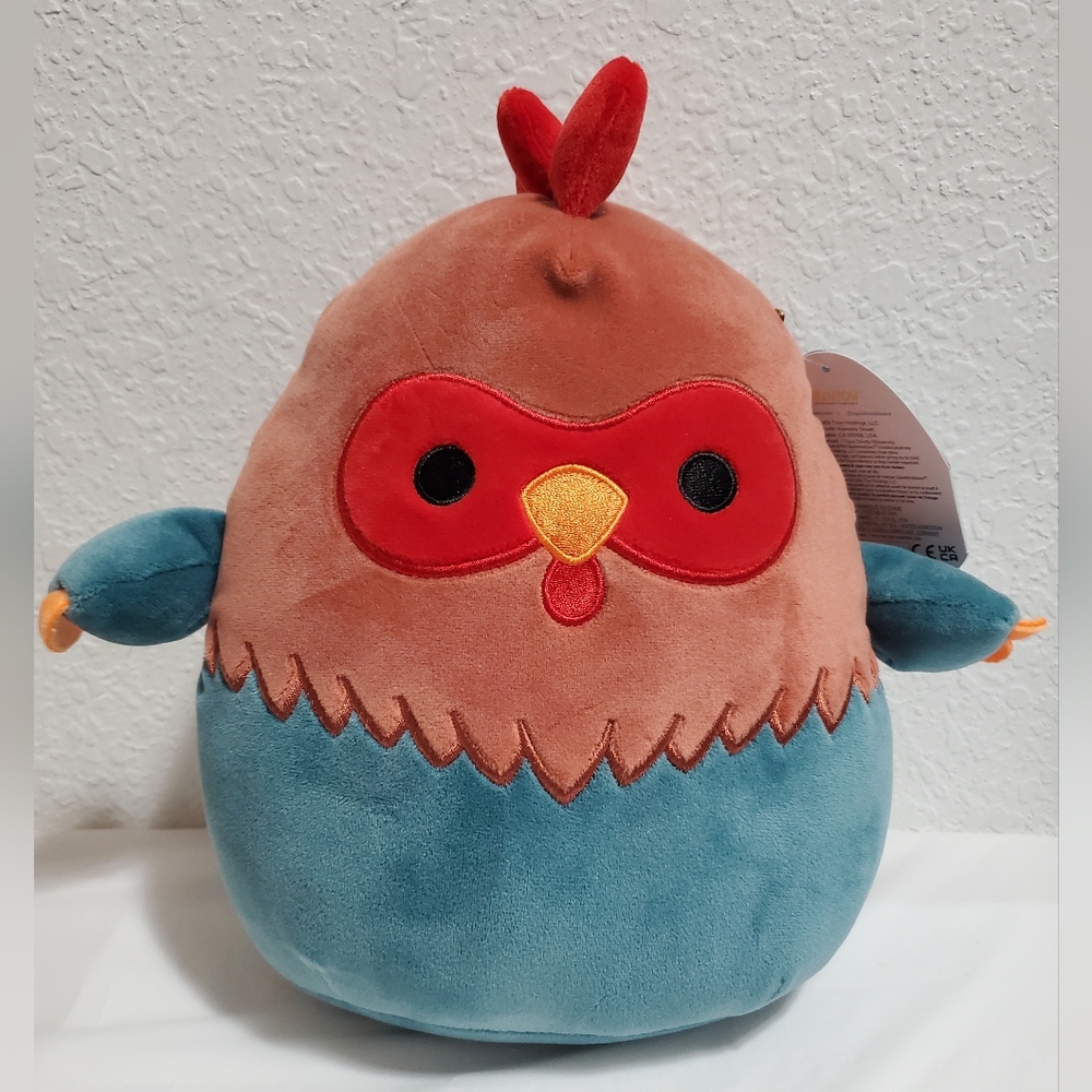 NWT Reed, The Rooster, 8" Squishmallows